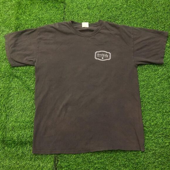 Comfort Colors Other - Men's Grey/brown ‘Beautifully Blessed’ Coffee Graphic Tee